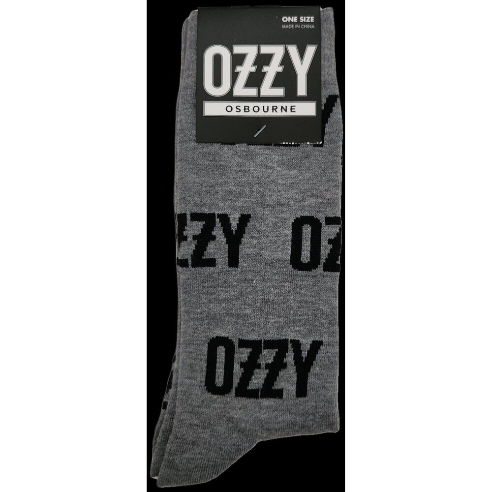 Ozzy Osbourne Socks One Size Fits US Shoe 7-12 NWT